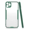 Newface iPhone 11 Pro Max Kılıf Platin Silikon - Yeşil