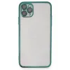 Newface iPhone 11 Pro Max Kılıf Razer Lensli Silikon - Yeşil