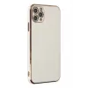 Newface iPhone 11 Pro Max Kılıf Volet Silikon - Beyaz