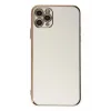 Newface iPhone 11 Pro Max Kılıf Volet Silikon - Beyaz