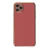 Newface iPhone 11 Pro Max Kılıf Volet Silikon - Kırmızı