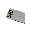 Newface iPhone 11 Pro Max Rainbow Kamera Lens Koruma Cam - Gold