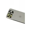 Newface iPhone 11 Pro Max Rainbow Kamera Lens Koruma Cam - Gold