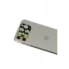 Newface iPhone 11 Pro Max Rainbow Kamera Lens Koruma Cam - Gold
