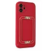 Newface iPhone 12 Kılıf Coco Elit Kapak - Kırmızı