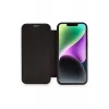 Newface Apple iPhone 12 Kılıf Dolpin Kapaklı - Siyah