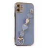 Newface iPhone 12 Kılıf Esila Silikon - Gri