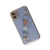 Newface iPhone 12 Kılıf Esila Silikon - Gri