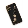 Newface iPhone 12 Kılıf Esila Silikon - Siyah