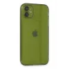 Newface iPhone 12 Kılıf Fly Lens Silikon - Yeşil