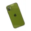 Newface iPhone 12 Kılıf Fly Lens Silikon - Yeşil