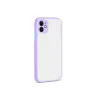 Newface iPhone 12 Kılıf Montreal Silikon Kapak - Mor