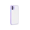 Newface iPhone 12 Kılıf Montreal Silikon Kapak - Mor