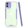 Newface Apple iPhone 12 Kılıf Platin Silikon - Lila