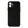 Newface iPhone 12 Kılıf PP Ultra İnce Kapak - Siyah