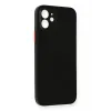 Newface iPhone 12 Kılıf PP Ultra İnce Kapak - Siyah