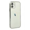 Newface iPhone 12 Kılıf Razer Lensli Silikon - Gümüş