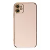 Newface iPhone 12 Kılıf Volet Silikon - Pembe