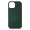 Newface iPhone 12 Mini Kılıf First Silikon - Koyu Yeşil