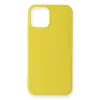 Newface iPhone 12 Mini Kılıf First Silikon - Sarı