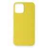 Newface iPhone 12 Mini Kılıf First Silikon - Sarı