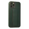 Newface iPhone 12 Pro Kılıf Coco Deri Standlı Kapak - Yeşil