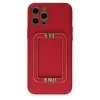 Newface iPhone 12 Pro Kılıf Coco Elit Kapak - Kırmızı