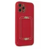 Newface iPhone 12 Pro Kılıf Coco Elit Kapak - Kırmızı