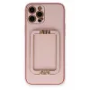 Newface iPhone 12 Pro Kılıf Coco Elit Kapak - Pembe