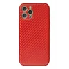 Newface iPhone 12 Pro Kılıf Coco Karbon Silikon - Kırmızı