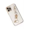 Newface iPhone 12 Pro Kılıf Esila Silikon - Beyaz