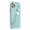 Newface iPhone 12 Pro Kılıf Esila Silikon - Su Yeşili