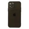 Newface iPhone 12 Pro Kılıf Fly Lens Silikon - Siyah
