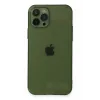 Newface iPhone 12 Pro Kılıf Fly Lens Silikon - Yeşil