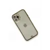 Newface iPhone 12 Pro Kılıf Liva Taşlı Silikon - Siyah