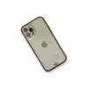 Newface Apple iPhone 12 Pro Kılıf Liva Taşlı Silikon - Siyah