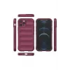 Newface iPhone 12 Pro Kılıf Optimum Silikon - Bordo