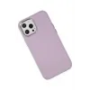 Newface iPhone 12 Pro Max Kılıf Asya Deri Silikon - Lila