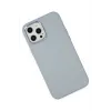Newface iPhone 12 Pro Max Kılıf Asya Deri Silikon - Sierra Blue