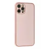Newface iPhone 12 Pro Max Kılıf Coco Karbon Silikon - Pembe
