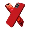 Newface iPhone 12 Pro Max Kılıf First Silikon - Koyu Kırmızı