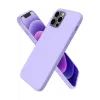 Newface iPhone 12 Pro Max Kılıf First Silikon - Lila
