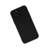 Newface iPhone 12 Pro Max Kılıf Lansman Glass Kapak - Siyah