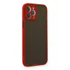 Newface iPhone 12 Pro Max Kılıf Montreal Silikon Kapak - Kırmızı