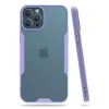 Newface iPhone 12 Pro Max Kılıf Platin Silikon - Lila