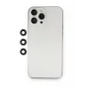 Newface iPhone 12 Pro Shine Kamera Lens - Gümüş