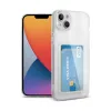 Newface iPhone 13 Kılıf Kart Şeffaf Silikon - Şeffaf