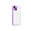 Newface iPhone 13 Kılıf Montreal Silikon Kapak - Mor