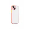 Newface iPhone 13 Kılıf Montreal Silikon Kapak - Pembe