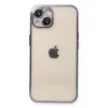 Newface iPhone 13 Kılıf Razer Lensli Silikon - Mor
